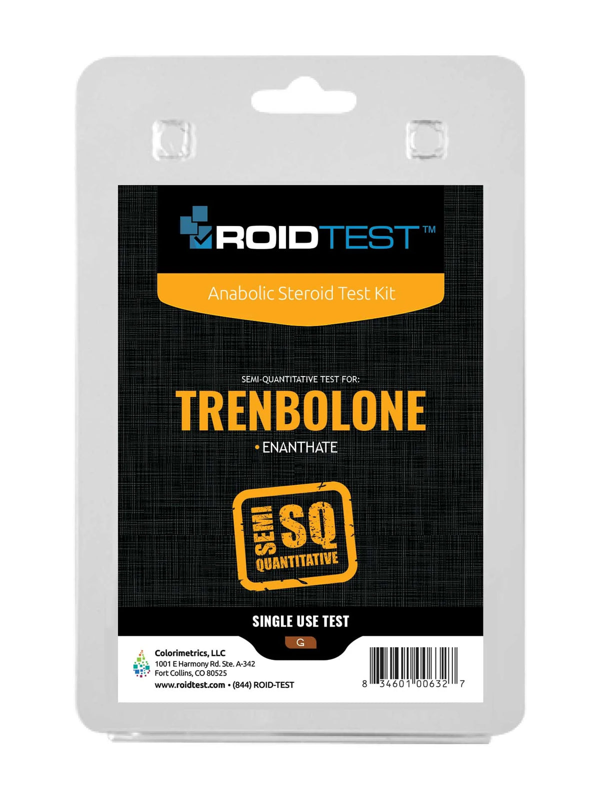 Trenbolone SEMI-QUANTITATIVE Test Kit