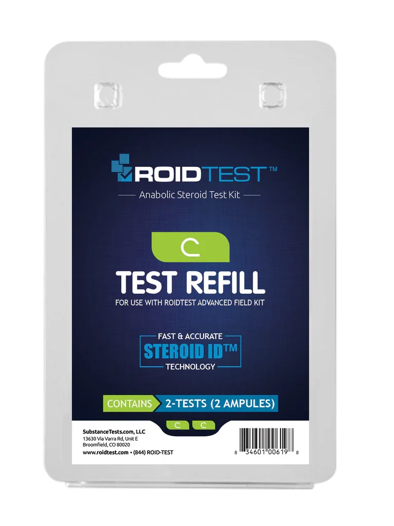 Substance Test C – ROIDTEST™ Refill (2 Tests)