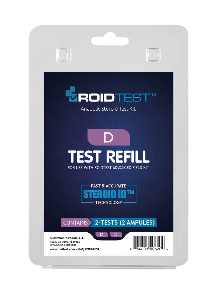Substance Test D – ROIDTEST™ Refill (2 Tests)