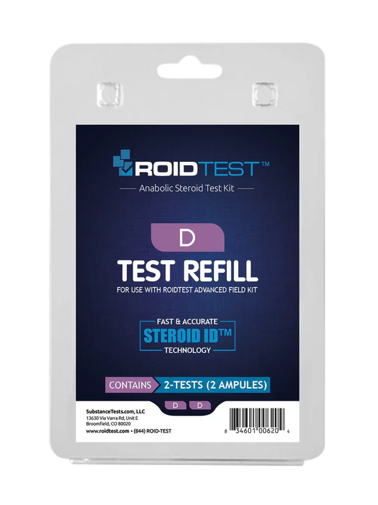 Substance Test D – ROIDTEST™ Refill (2 Tests)